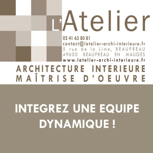 L'ATELIER beaupreau recrutement offre emploi